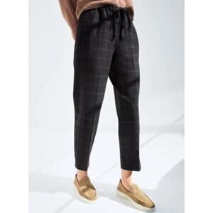 NWT Aritzia The Group Babaton Grey Plaid Jimmy Pant - Size XXS